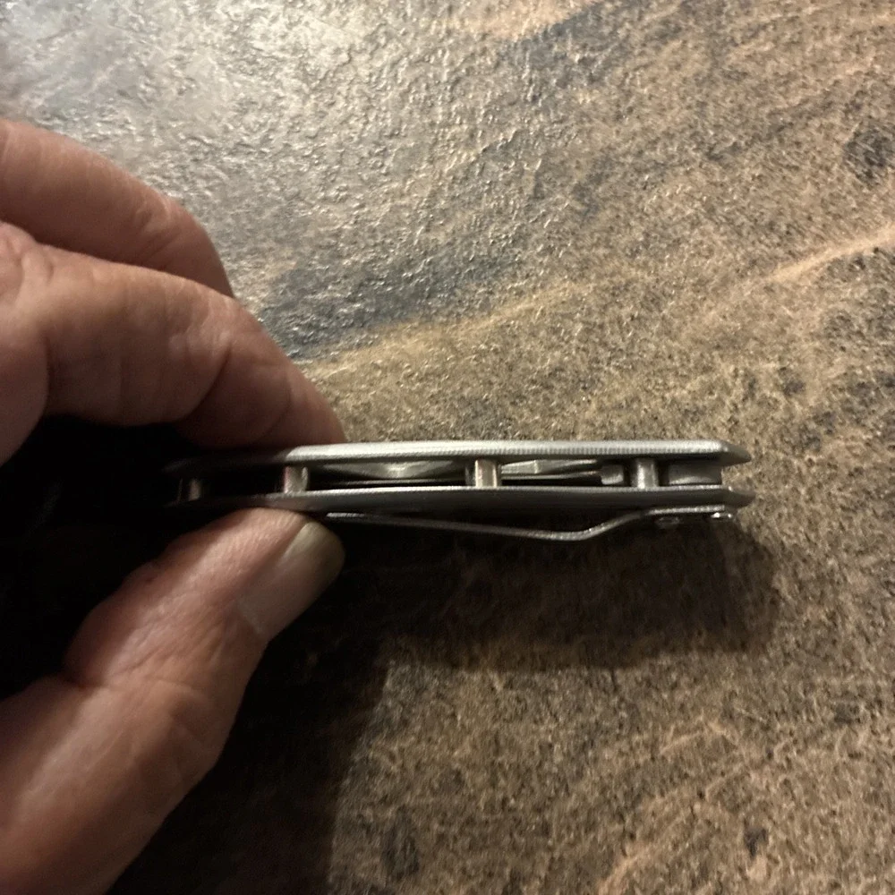 Gerber Mini Paraframe Folding Knife with Pocket Clip Great Condition